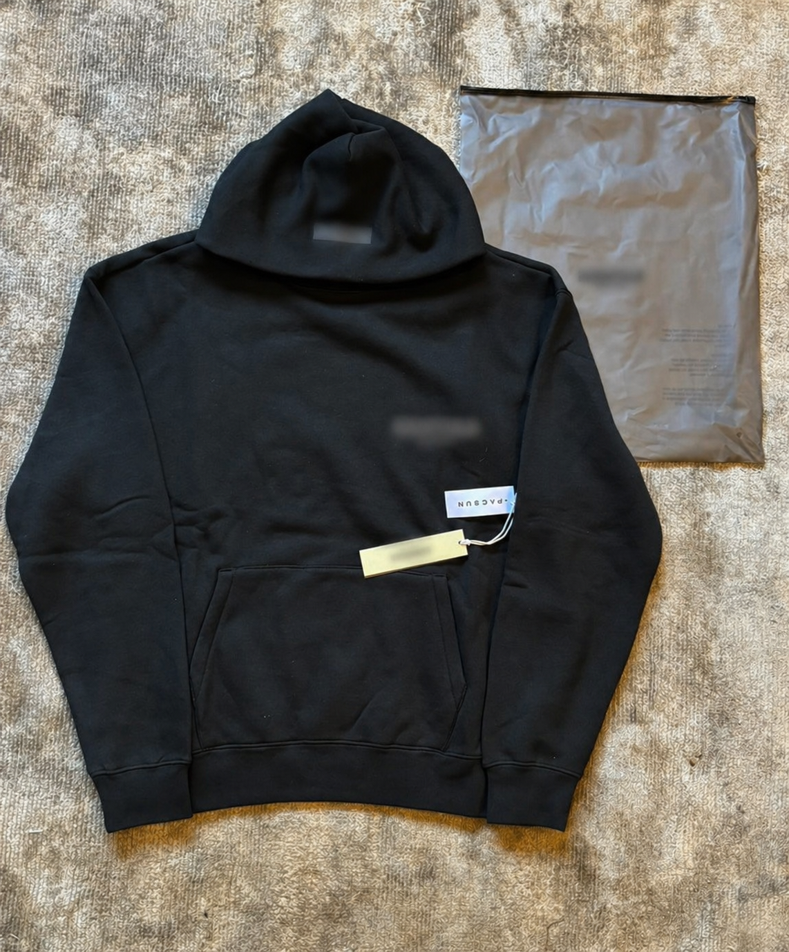 Black Premium Comfort Hoodie